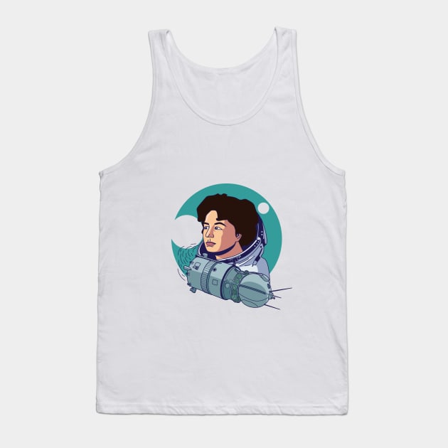 The first woman in space Valentina Tereshkova Tank Top by JaLand